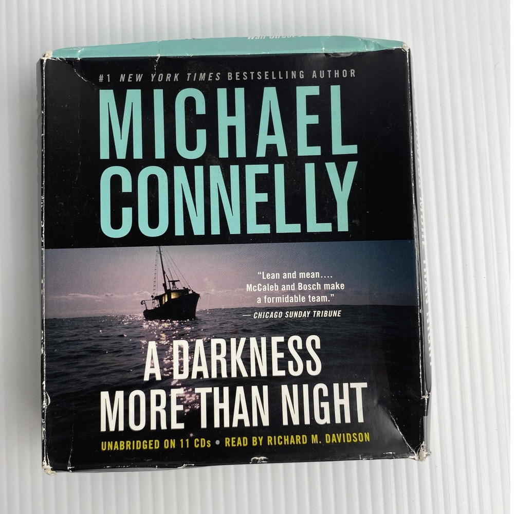 Michael Connelly A Darkness More Than Night Unabridged Audiobook 11 CDs Fiction